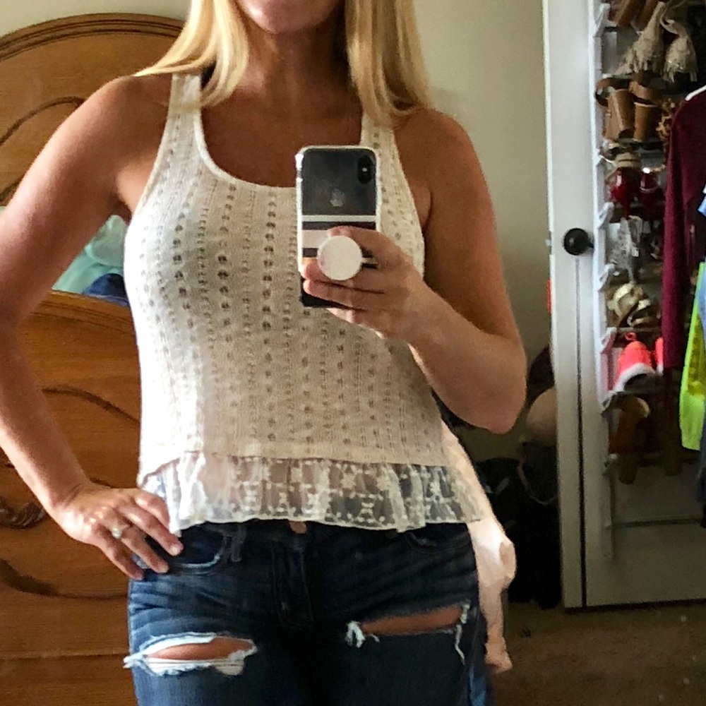 Lace / Sweater Top